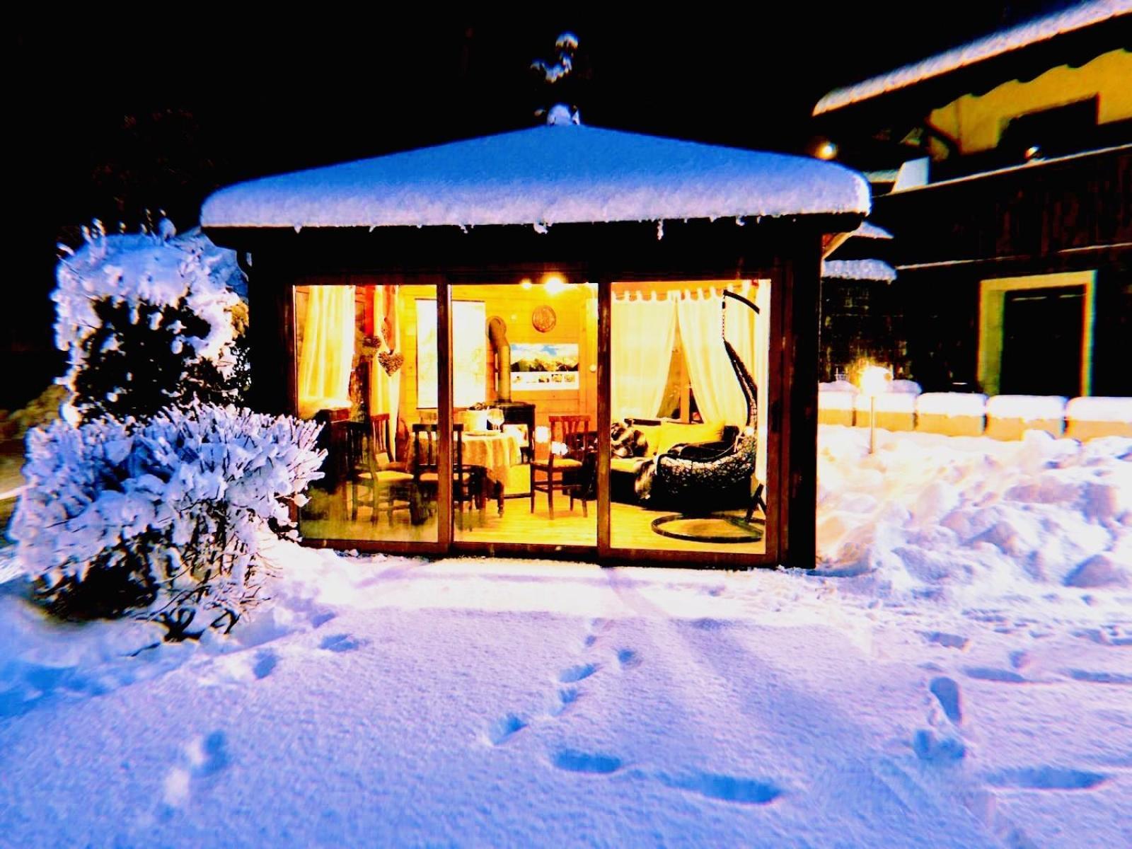 פונטה די לניו Hotel Garni Sorriso מראה חיצוני תמונה